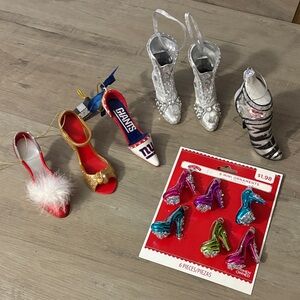 High heel ornament bundle